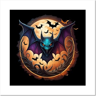 Scary bat Posters and Art